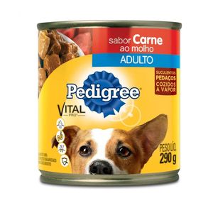 Alimento Cães Pedigree Carne 290g