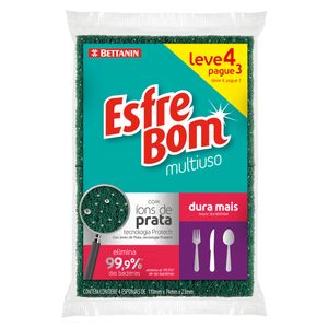 Esponja Esfrebom Multiuso Leve4pague3