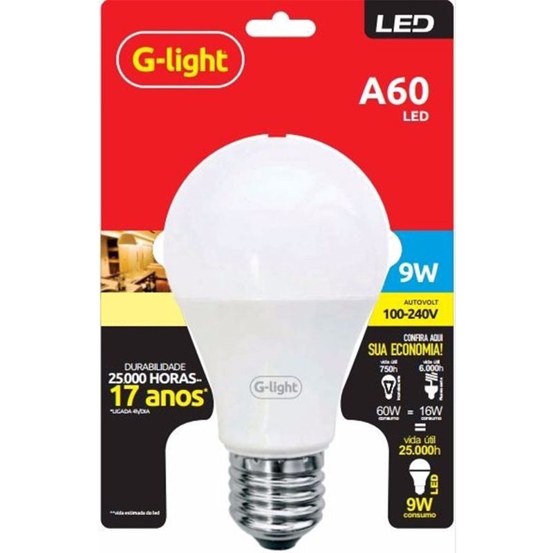 LAMPADA-LED-GLIGHT-9W-------------------