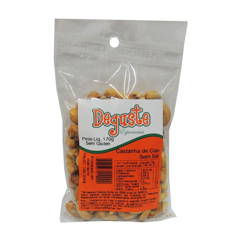 CAST-CAJU-DEGUSTE-S-SAL-170G