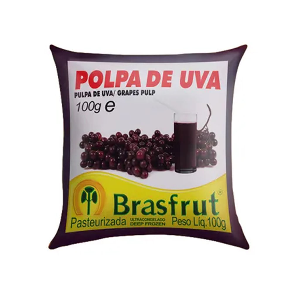 Polpa Brasfrut Uva 100g