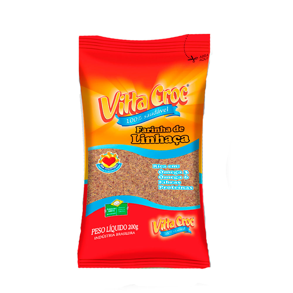 Farinha Linhaça Vitta Croc 200g