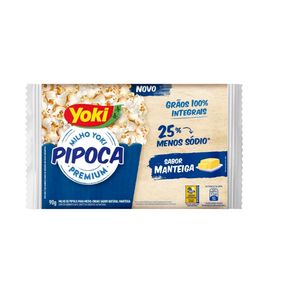 Pipoca Popcorn Microondas Manteiga 90g
