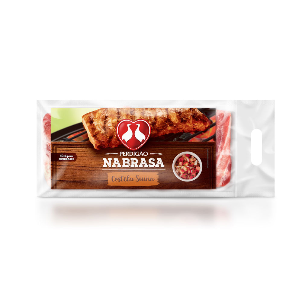 Costela Suína Perdigão Na Brasa 1 Unidade 1kg