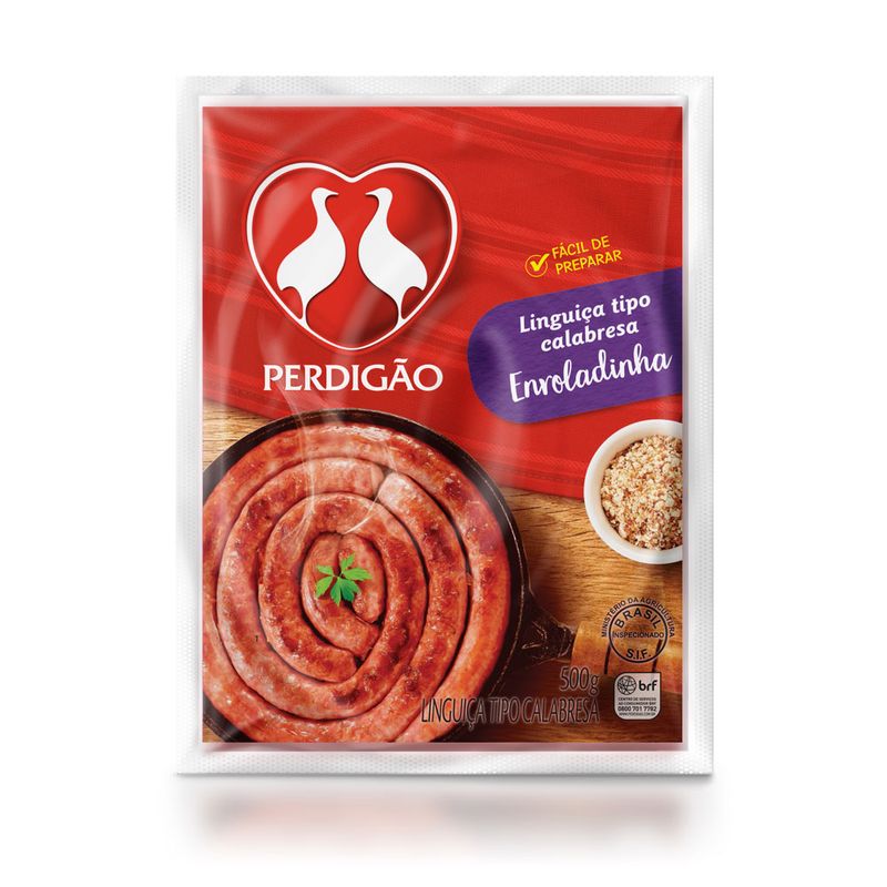 LINGUICA-CALABRESA-PERDIGAO-ENROLAD-500G