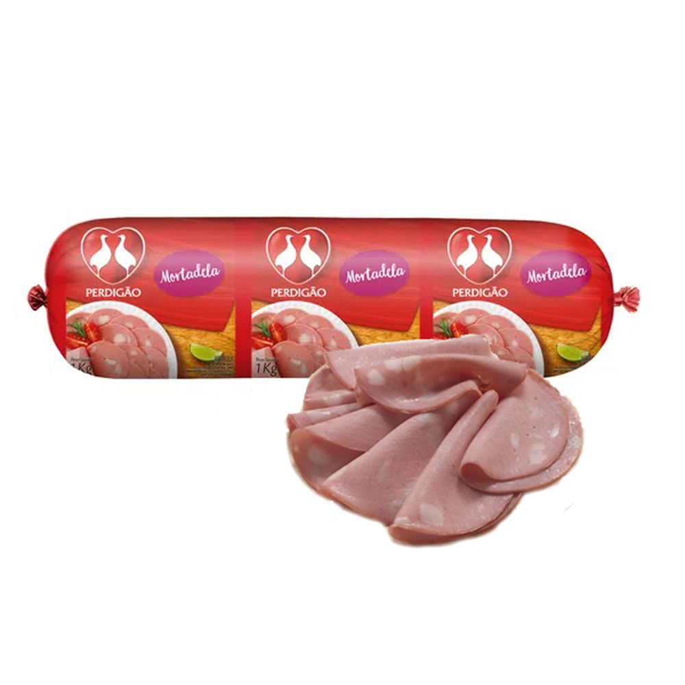 Mortadela Suina Perdigão Fatiada Bandeja 250g