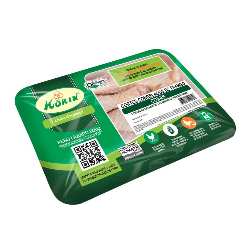 COXA-FRANGO-ORGANICO-KORIN-CONGELADO-600G