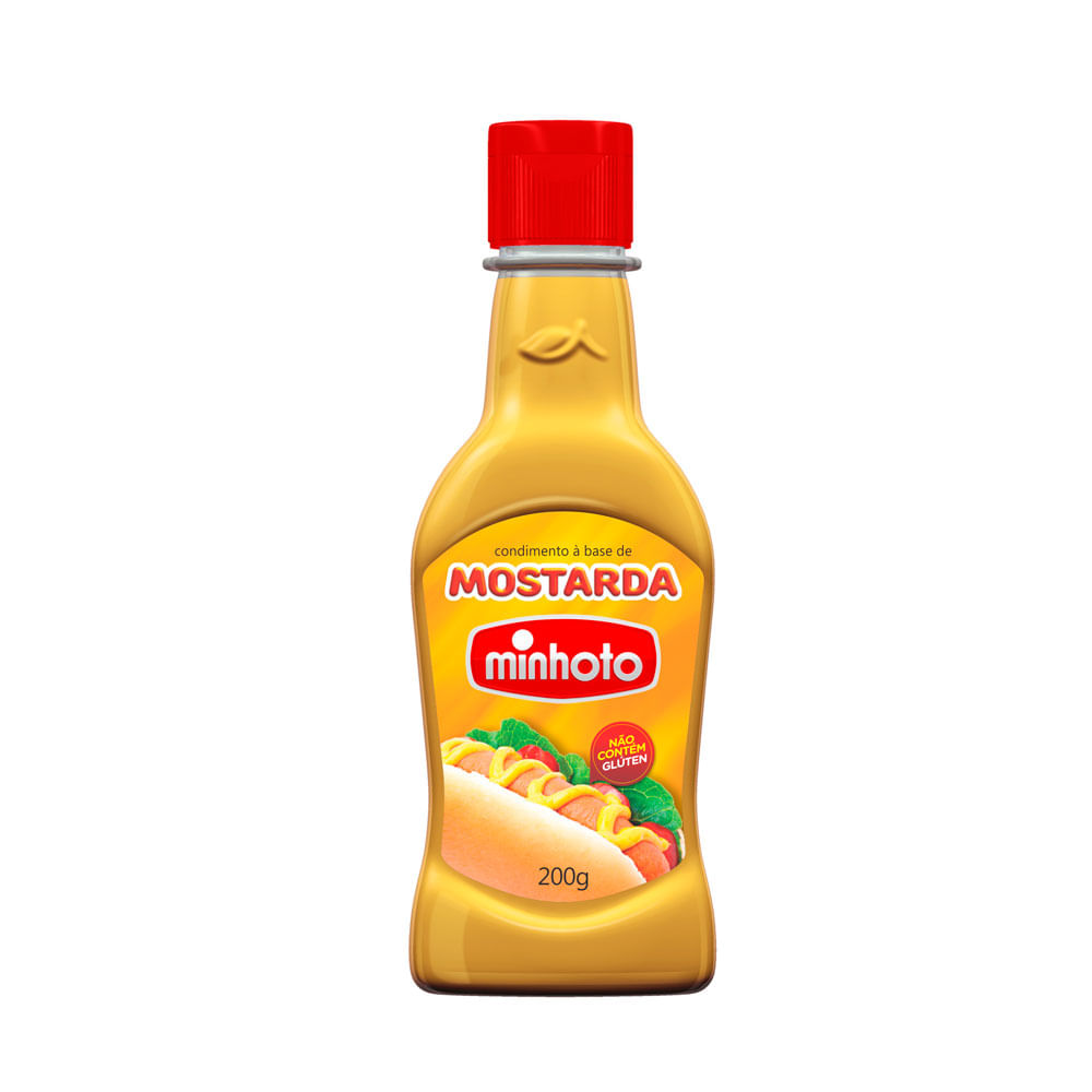 MOSTARDA MINHOTO SQUEEZE 200G