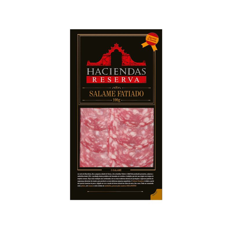 SALAME-ESPANHOL-HACIENDAS-RESERVA-100G