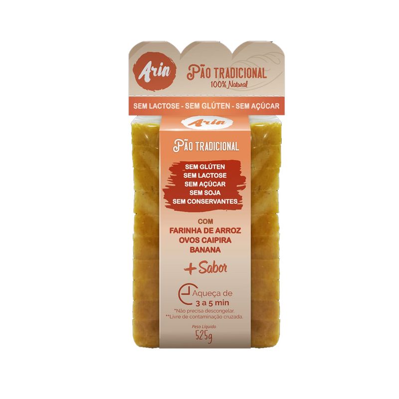 PAO-FORMA-TRADICIONAL-SEM-GLUTEN-E-LACTOSE-ARIN-CONGELADO-525G