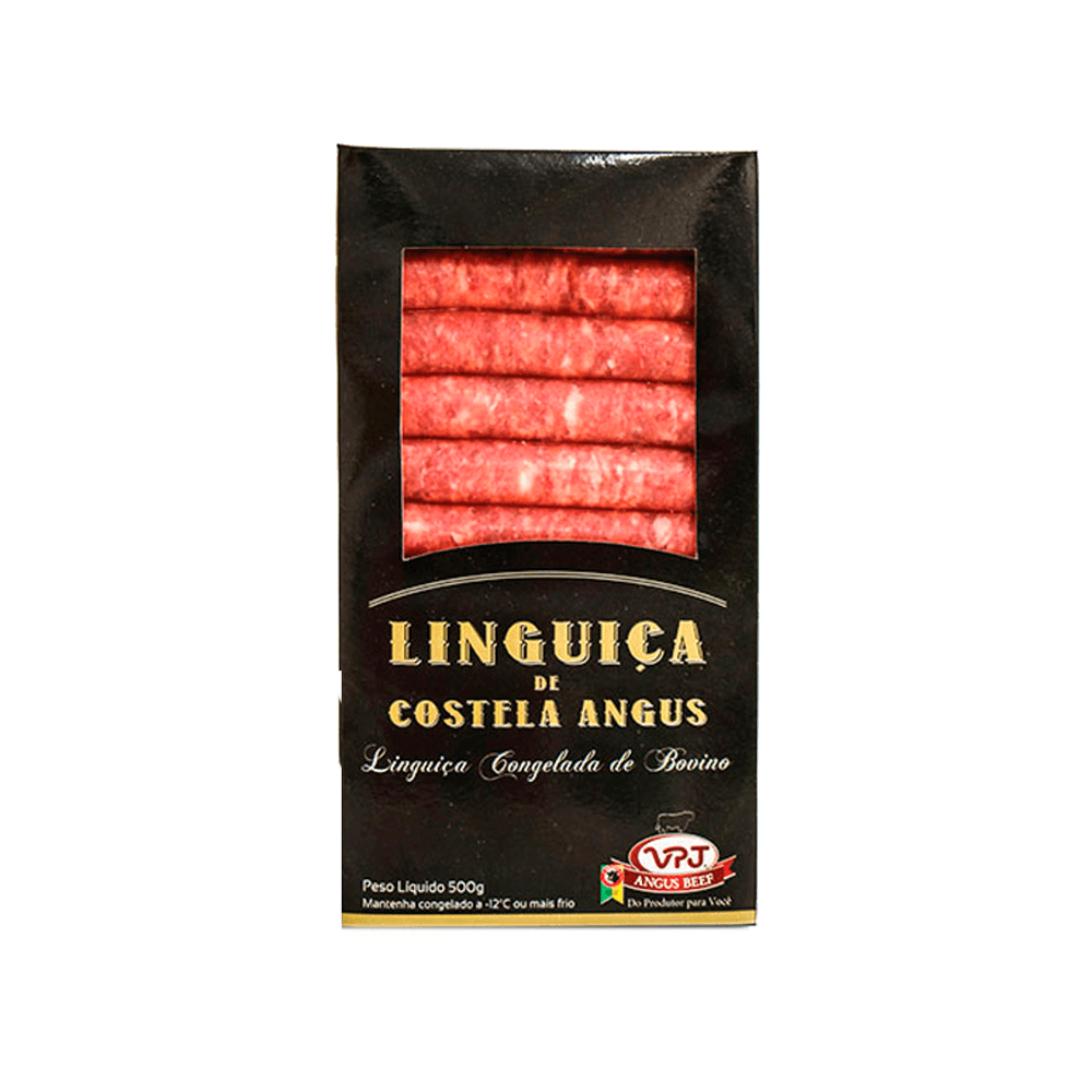 Linguiça Vpj Costela Angus Congelado 500g