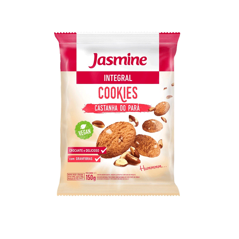 Biscoito-Cookies-Jasmine-Integral-Castanha-Para-150g