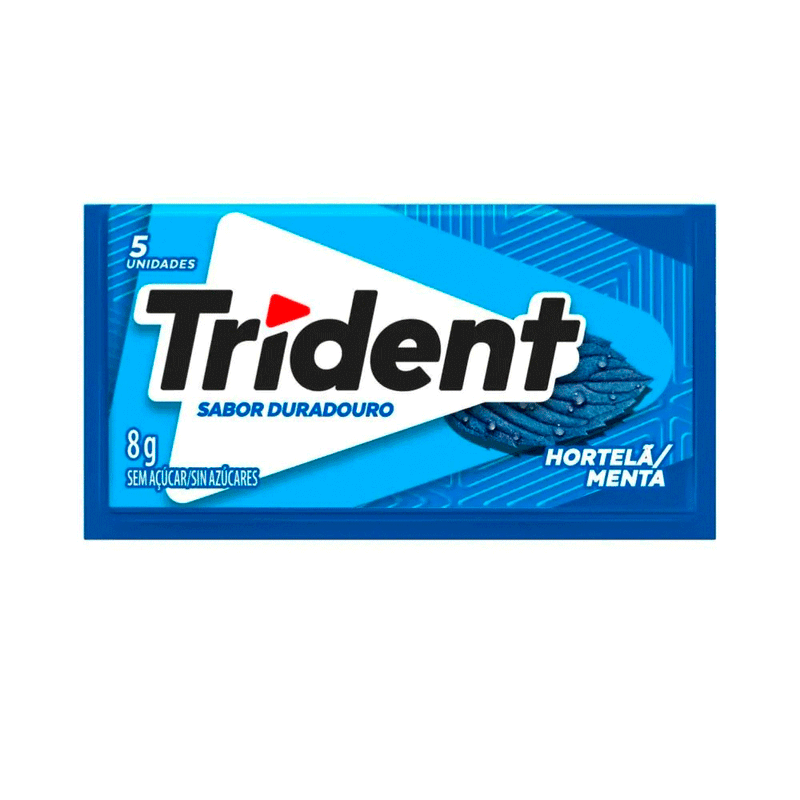 Chicle-Trident-Hortela-Un