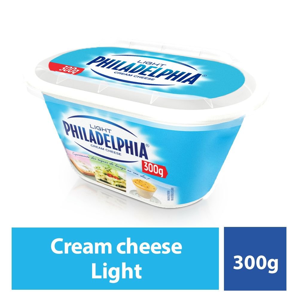 Queijo Cream Cheese Philadelphia Light 300g