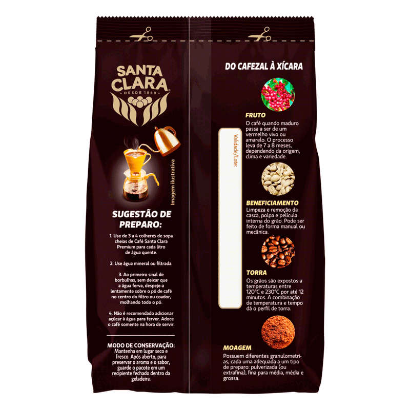 Cafe-Santa-Clara-Premium-Stand-Pack-250g