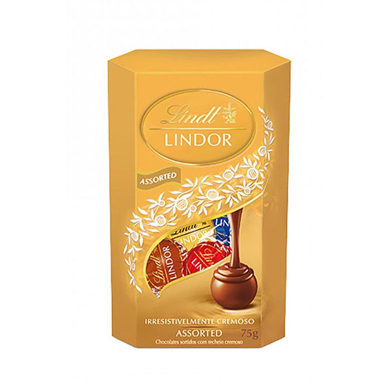 Chocolate Lindt Lindor Cornet Sortido 75g 0431