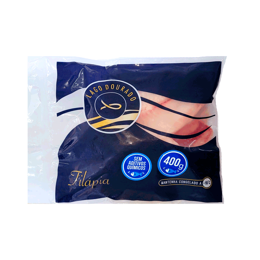 Filé Tilápia Lago Dourado Sem Pele 400g