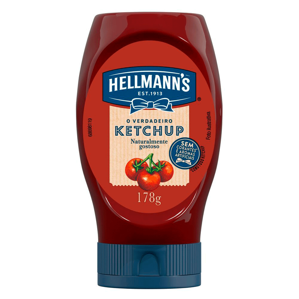 Ketchup Hellmanns Sqz 178g