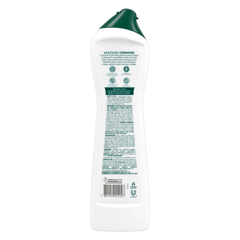 Saponaceo-Cremoso-Cif-Limpeza-Profunda-Limao-450ml