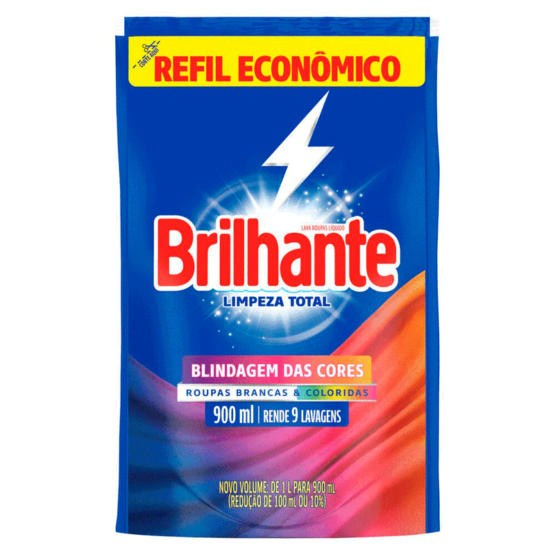 Lava-Roupa-Liquido-Brilhante-Limpeza-Total-Refil-900ml