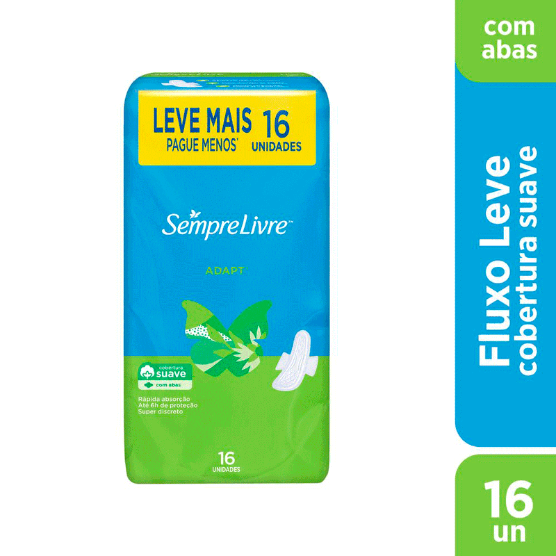 Absorvente-Sempre-Livre-Adapt-Suave-Com-Abas-Leve-Mais-Pague-Menos-C16