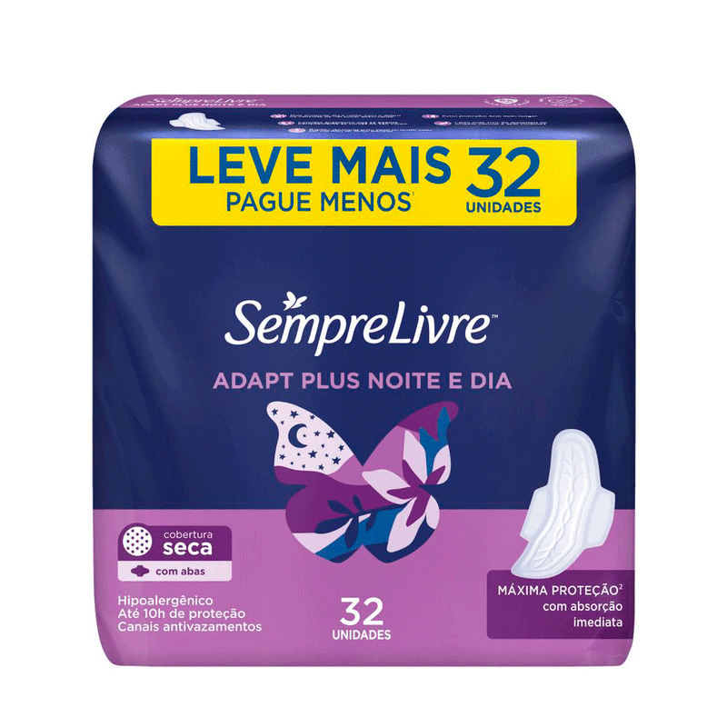 Absorvente-Sempre-Livre-Noite-Dia-Seca-Com-Abas-Leve-Mais-Pague-Menos-C32
