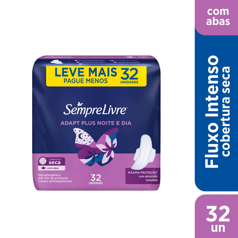 Absorvente-Sempre-Livre-Noite-Dia-Seca-Com-Abas-Leve-Mais-Pague-Menos-C32