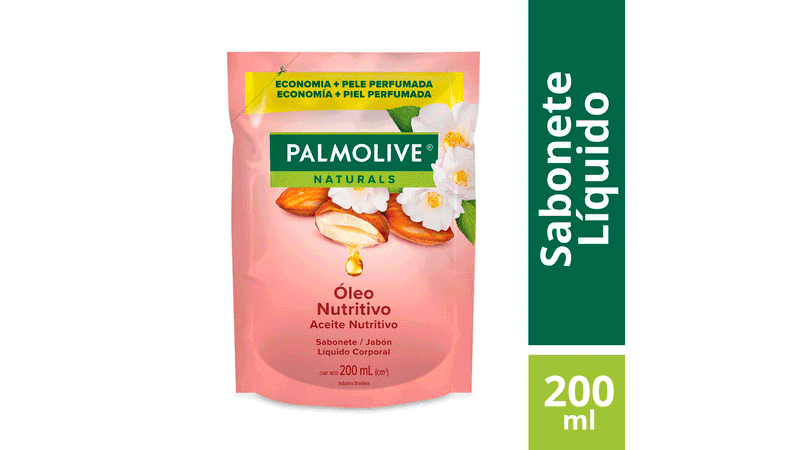 Sabonete Líquido Palmolive Óleo Nutritivo Refil 200ml