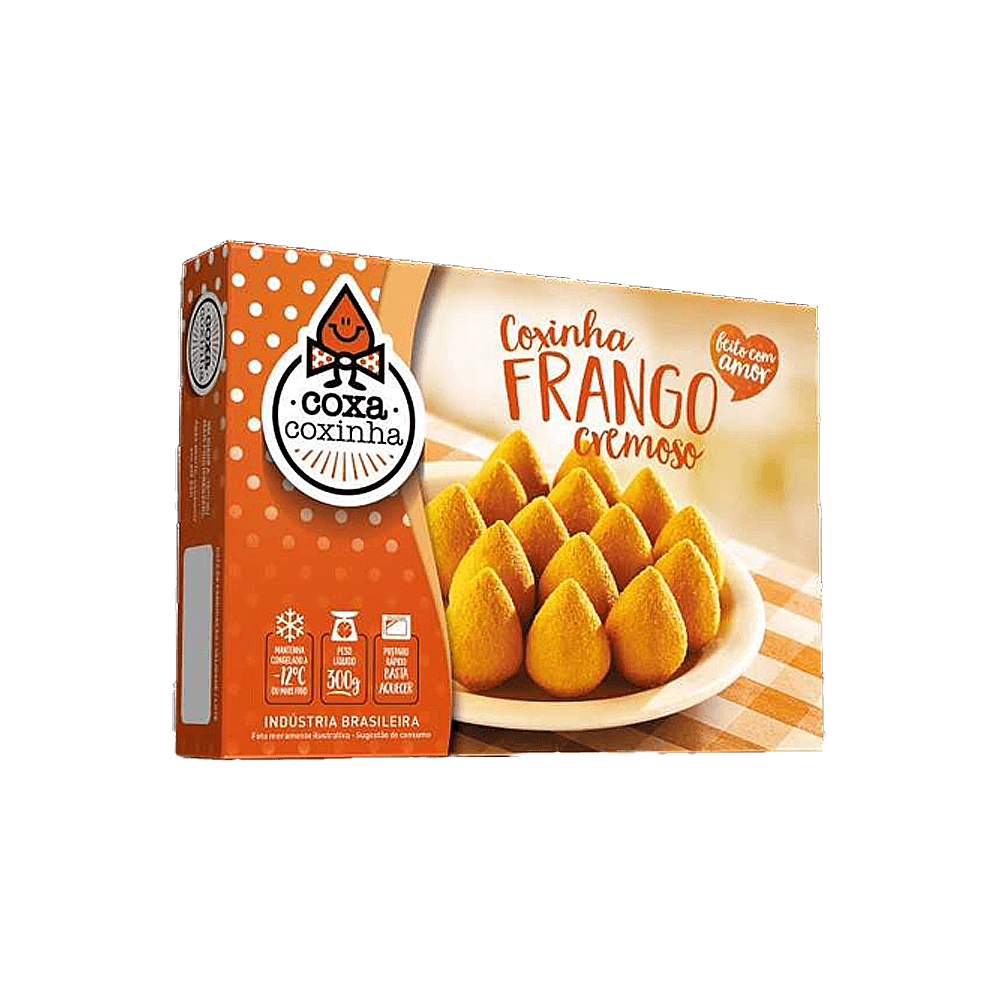 COXINHA DE FRANGO COXA COXINHA 300G