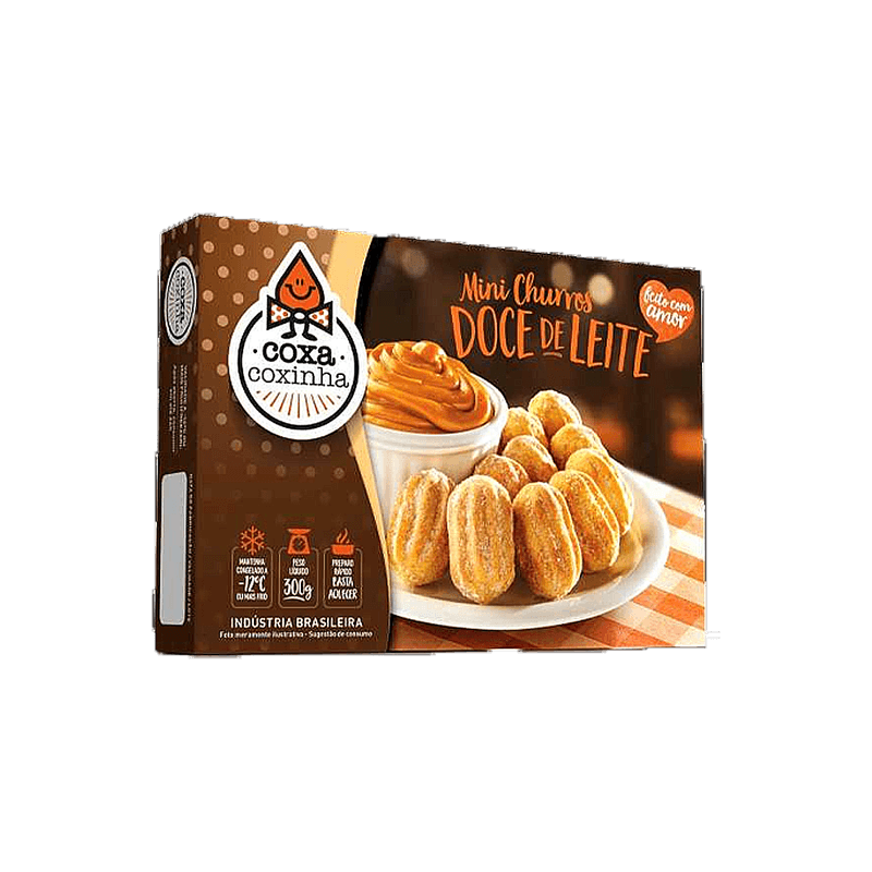 Churros-Coxa-Coxinha-Doce-Leite-300g