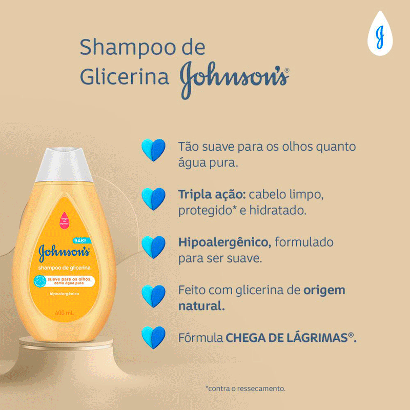 Shampoo Johnson E Johnson Baby Regular 200ml