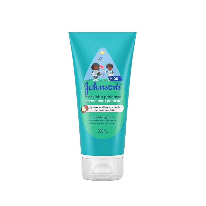 Creme-Pentear-Johnson-E-Johnson-Baby-Blackinho-Poderoso-200ml