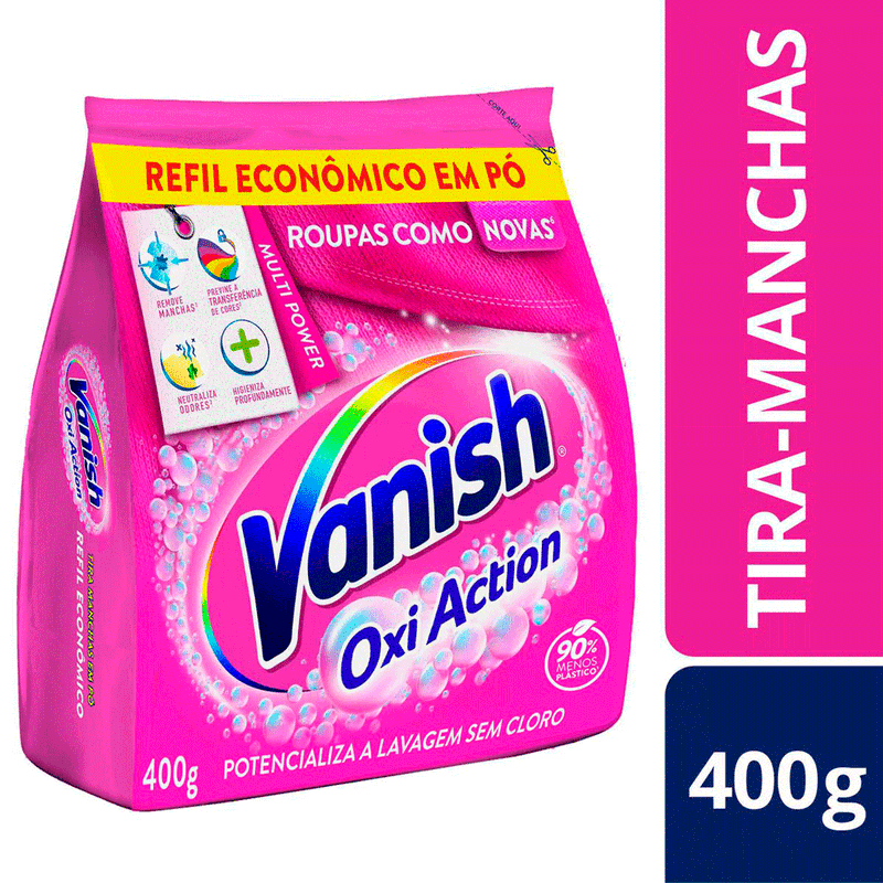 Alvejante-Vanish-Pink-Refil-400g