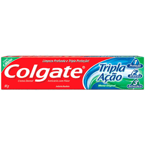Creme Dental Colgate Tripla Ação 90g