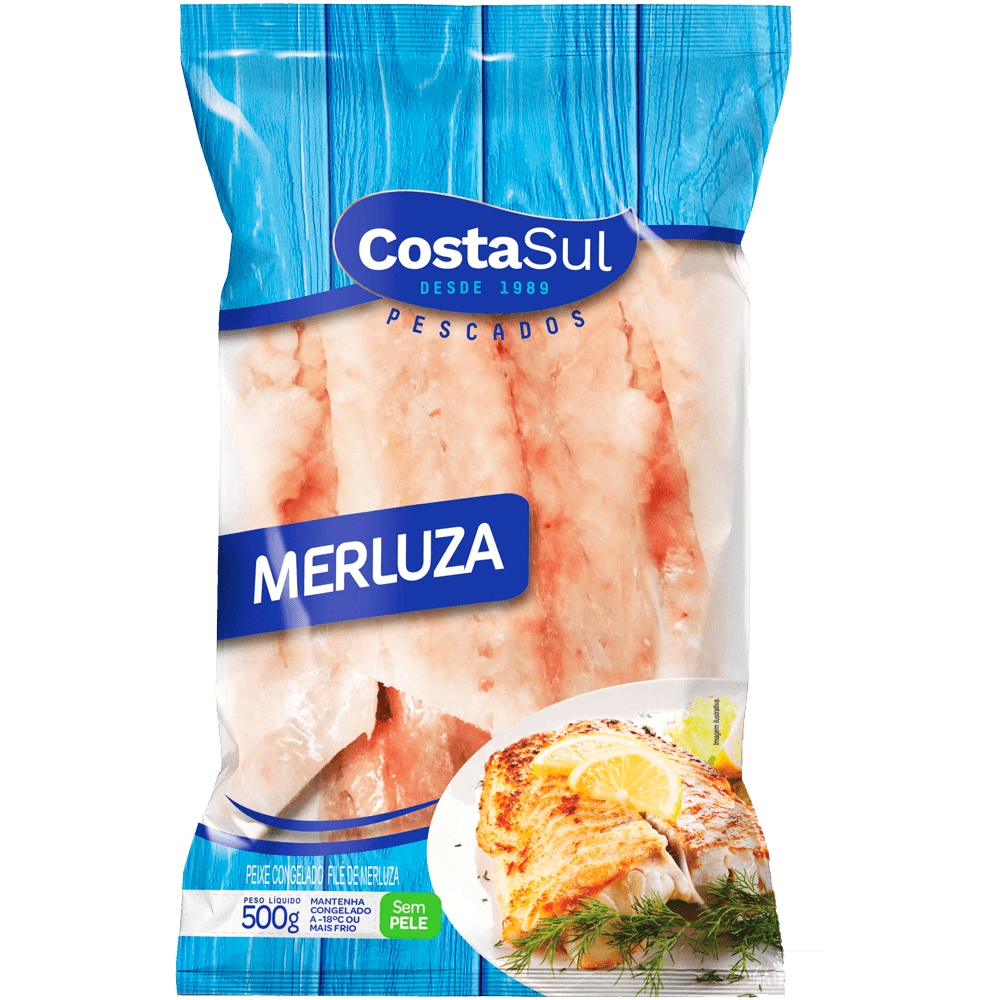 Filé de Merluza Costa Sul 500g