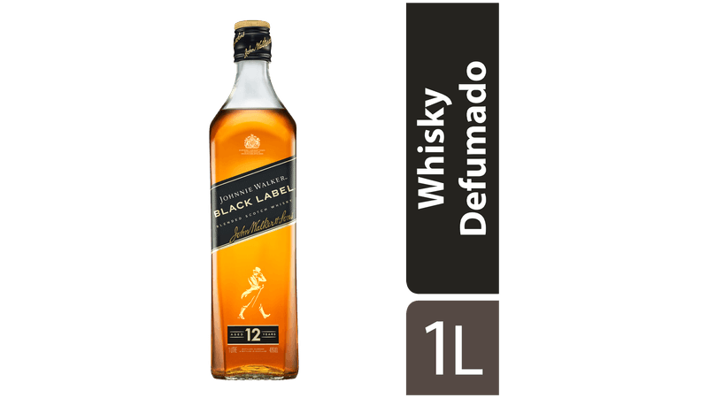 Whisky Johnnie Walker Black Label 1L