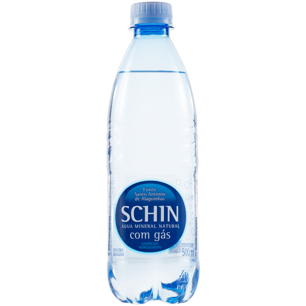 Água Mineral Schin com Gás 500ml