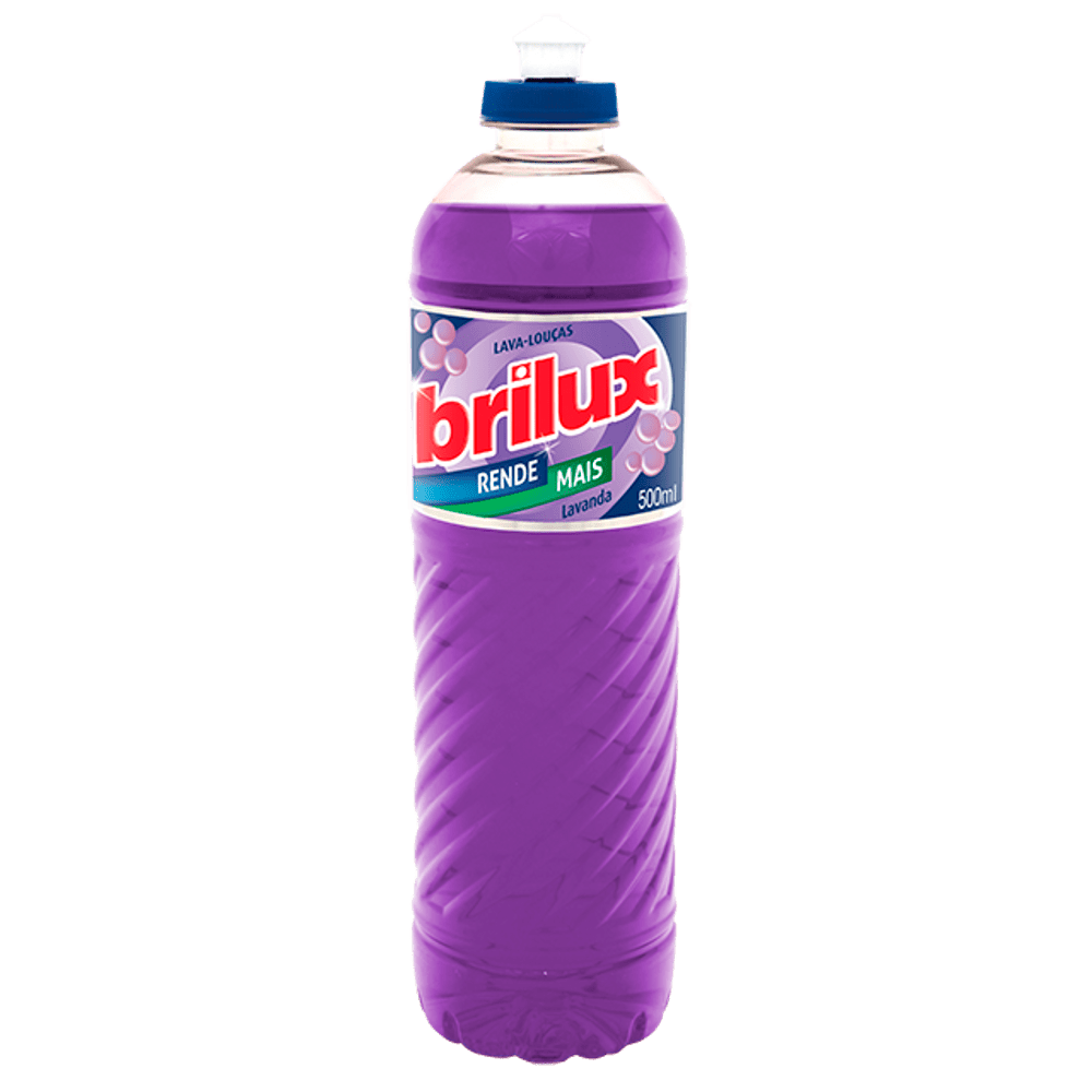 Detergente Líquido Brilux Lavanda 500ml