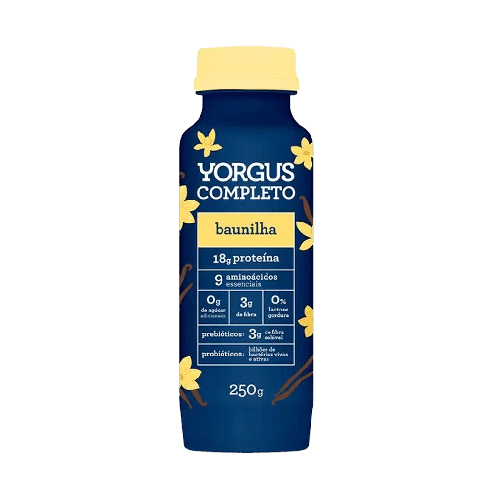 Iogurte Proteico Desnatado Yorgus 18g Baunilha 250g