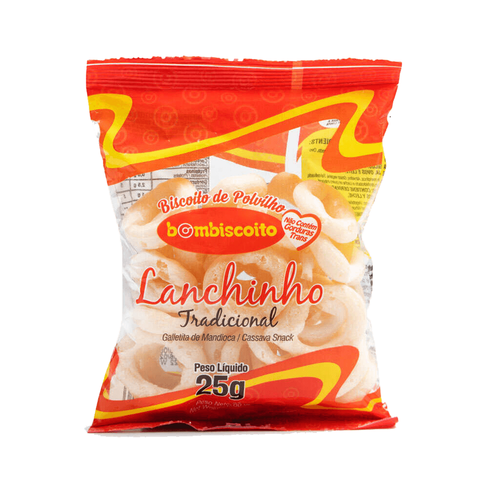 Biscoito Polvilho Bombiscoito Tradicional 25g