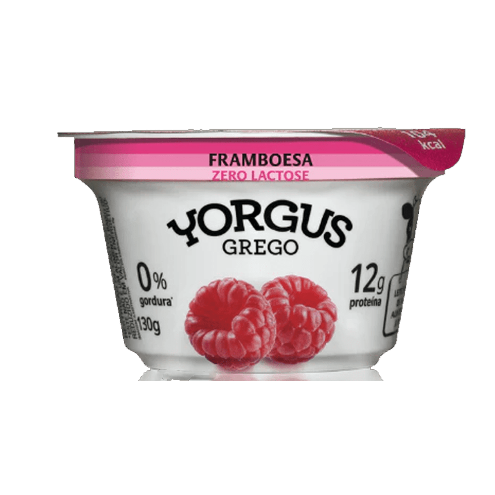 Iogurte Proteico Yorgus Zero Lactose Framboesa 130g