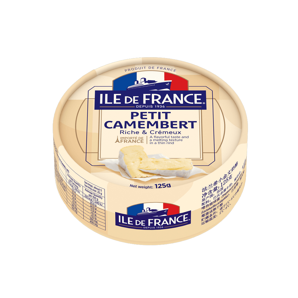 Queijo Camembert Ile De France 125g