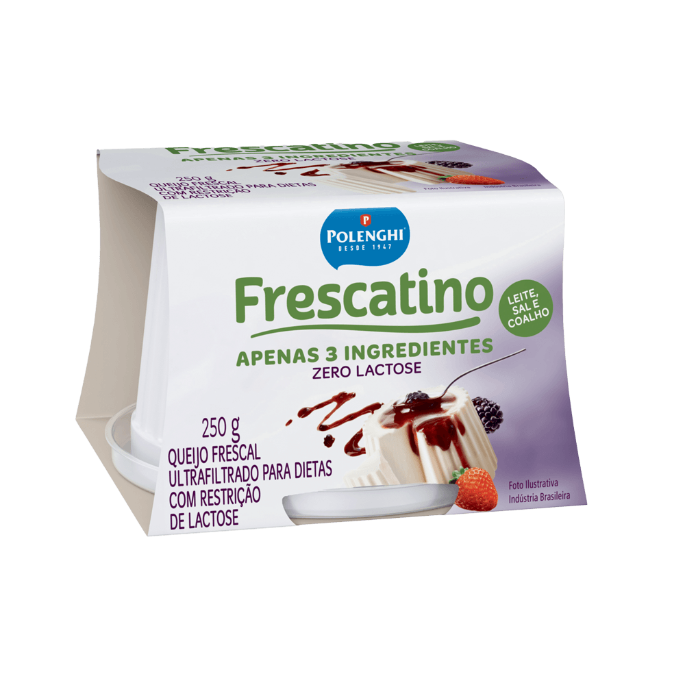 Queijo Frescal Polenghi Frescatino Zero Lactose 250g