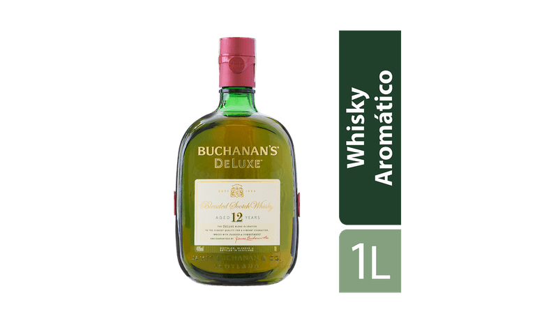 Whisky Buchanans Deluxe 12anos 1l