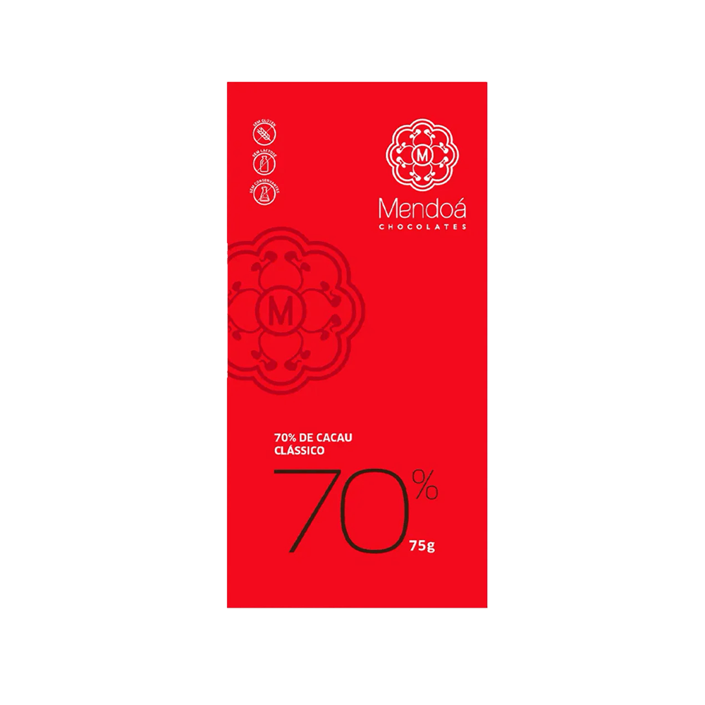 Chocolate 70 Mendoa Cacau 75g
