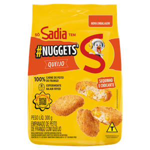 Nuggets Frango Sadia Queijo 300g