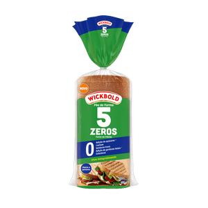 Pão Forma Integral Wickbold 5 Zeros Sem Lactose 400g