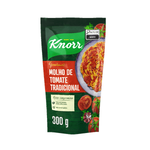 Molho Tomate Knorr Tradicional Sachê 300g