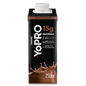 Bebida Láctea Yopro 15g De Proteína Chocolate 250ml