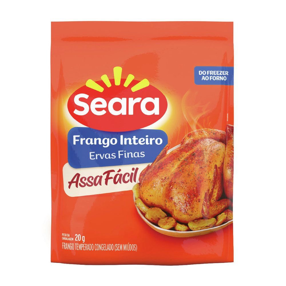 Frango Temperado Assa Fácil Seara 1 Unidade 1300g